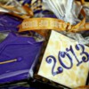 Grad Cookies w/"Class of 2013" ribbon in a knot