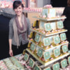 Amber with Her Lavish Cookie Display: Cookies and Photo by SweetAmbs