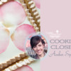 Cookier Close-up Banner - Amber Spiegel: Cookies and Photos by SweetAmbs; Graphic Design by Julia M Usher