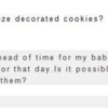 Question From GK Cookies: Is It Possible to Freeze Decorated Cookies?