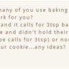 Baking Powder Question: From The Cookie Princess