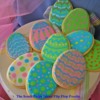 Easter eggs - wet on wet and marbled