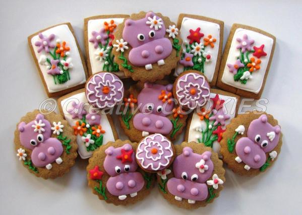 Spring Hippos - Creative Cookies Belgrade - 8
