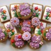 Spring Hippos: By Creative Cookies Belgrade