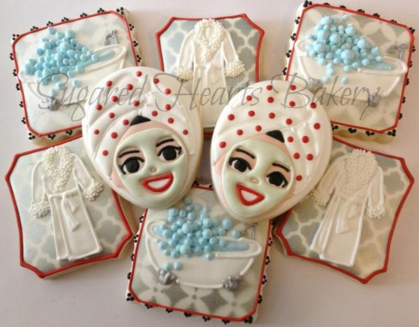 Spa Cookies - Sugared Hearts Bakery-2