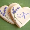 Monogrammed Bridal Shower Hearts: By Lizy B Bakes