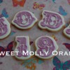Letter Cookies: By Lynn at Sweet Molly Orange