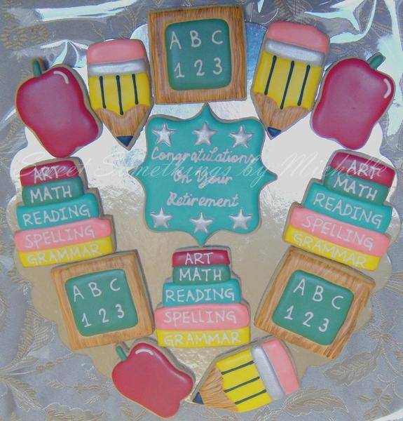 Teacher Retirement Cookies from Michelle at Sweet Somethings - 2