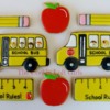 School Buses: By Tricia Z at The Cookie Loft Girls