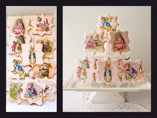 Beatrix Potter-Themed Cookie Set