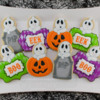 Halloween Ghost Cookies: By Mike at Semi Sweet