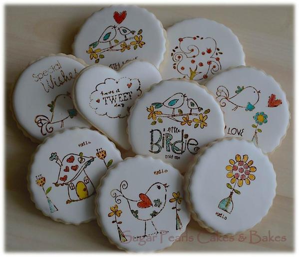 Stamped Cookies by Sugar Pearls Cakes and Bakes - 5