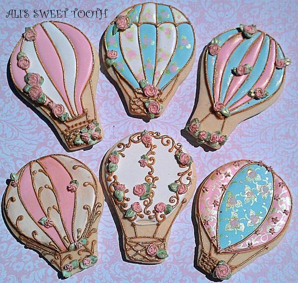 Shabby Chic Hot Air Balloons by Ali's Sweet Tooth - 6