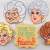 The Golden Girls Cookies: Cookies and Photo by Mike Tamplin
