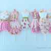 Princess Dress Cookie Pops: By Kim at Sugar Rush Custom Cookies