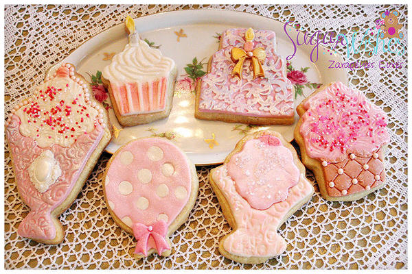 Selection of Birthday Cookies - Tina at Sugar wishes - 7