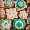 Pretty Floral Cookies: By Sweet Smiles