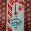Vintage Candy Cane Ornament: By Yankee Girl Yummies