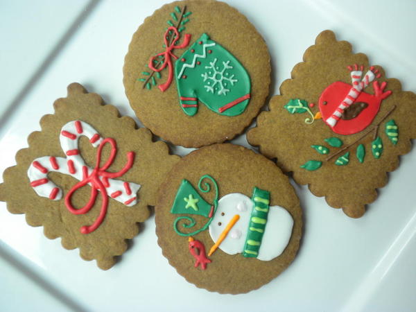 Decorated Gingerbread Set - Sarahs Sweets - 5