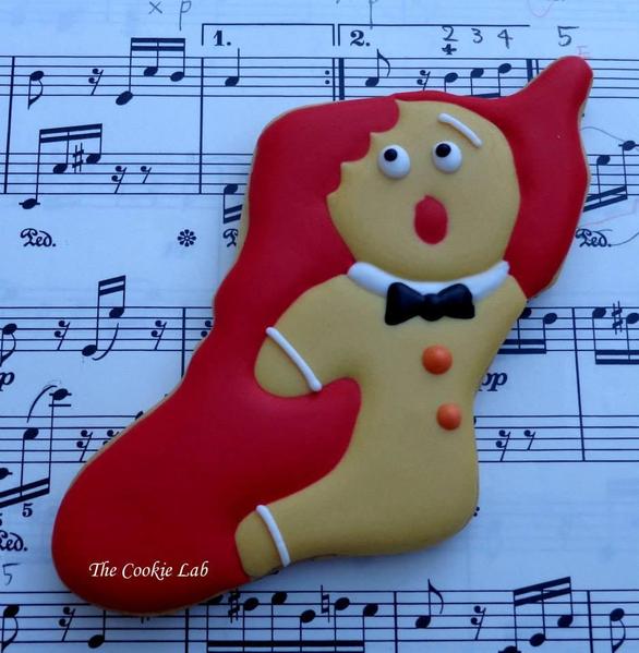 Gingerbread Man Stocking - The Cookie Lab - 7