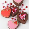 3-D Heart Cookie Boxes: Photo and Cookies by Glory Albin