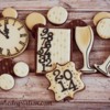 New Year's Eve Cookies: Photo and Cookies by Melissa Barbakoff
