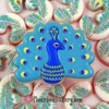 Peacocks and Feathers: Cookies and Photo by Flour Box Bakery