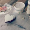 Ombre Heart Setup: Photo and Cookies by Yankee Girl Yummies