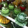Cabbage Style Pottery, Closer Up!: Fuzzy Photo Courtesy of Julia's iPhone