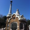 The Guard House at the Entrance to Park Güell: Fuzzy Photo Courtesy of Julia's iPhone