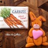 Bunny and Vintage Carrot Poster: By Alma de Galleta