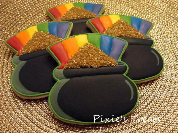 Pot of Gold at the end of the rainbow -Sheila Pixies Treats - 3