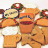 #8 - Taco and Beer Cookies: By Carolyn at CCsweets