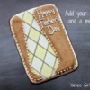Fathers' Day Card - Stitching/Message Added: Cookie and Photo by Yankee Girl Yummies