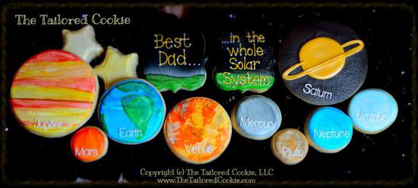 Best Dad in the Whole Solar System -The Tailored Cookie - 8