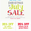 Fancy Flours Christmas in July Sale: Courtesy of Fancy Flours