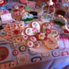 A Lavish Cookie Display: Fuzzy Image Courtesy of Julia's iPhone