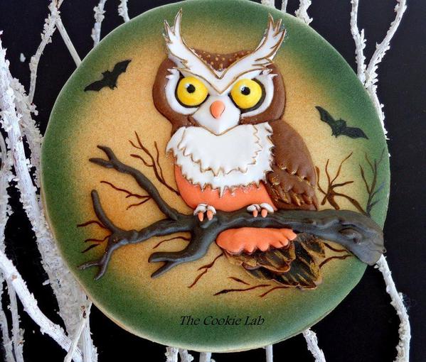 My Halloween Magic Owl - The Cookie Lab - 2
