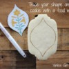 Wallpaper Cookies - Shape Traced on Cookie: Cookie and Photo by Yankee Girl Yummies