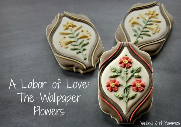 Wallpaper flower intro