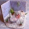 Quilled Wafer Paper and Royal Icing Cookie Bathroom: Cookies and Photo by Evelindecora