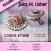 Julia's Second Master Class in Denmark: Images and Cookies by Julia M Usher; Poster by LOCA Cake Classes