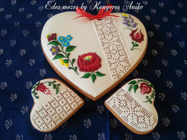 Hungarian Folk Gingerbread - Aniko Kenyeres - Needlepoint