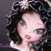 2 - Halloween Doll Cookie: By Evelindecora