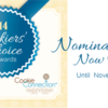 2014 Cookiers' Choice Awards Banner: Design by Pretty Sweet Designs/Julia M Usher