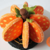 Best of 3-D Cookies - 3-D Halloween Pumpkin Cookie: By Nisha Fernando at Sweet Delights Cakery