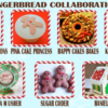 Gingerbread Video Collaboration Banner: Images by Listed Sugar Artists; Banner by Haniela's