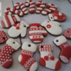 2 - Christmas Tree Decorations: By Maybe a Cookie