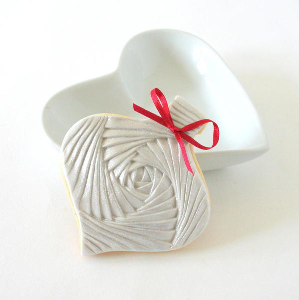 Iris Bauble-Moulded Biscuit by Sarah Joyce - 3