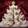 "Honey" Christmas Tree: Cookie and Photo by Anikó Vargáné Orbán
